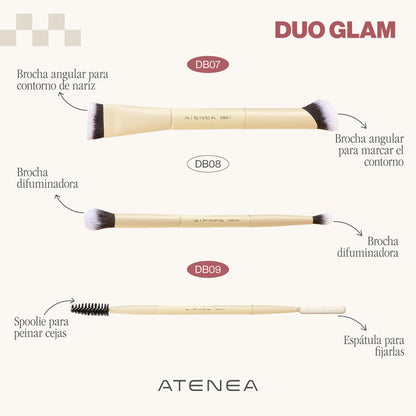 BROCHA DUO PARA CORRECTOR Y CONTORNO