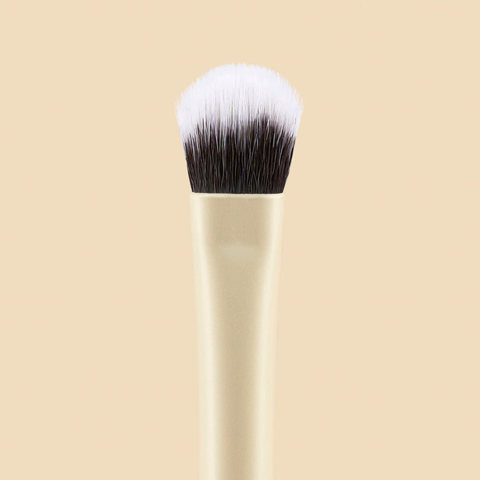 BROCHA DUO PLANA CREMA Y DIFUMINADORA