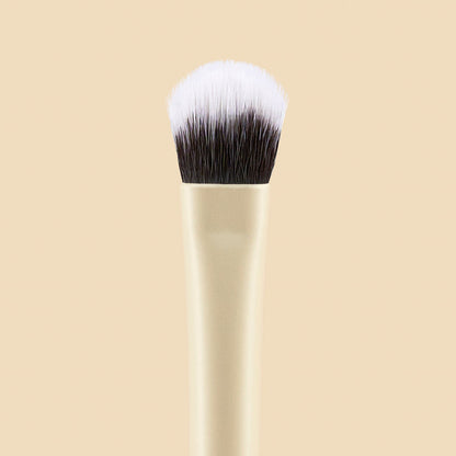 BROCHA DUO PLANA CREMA Y DIFUMINADORA