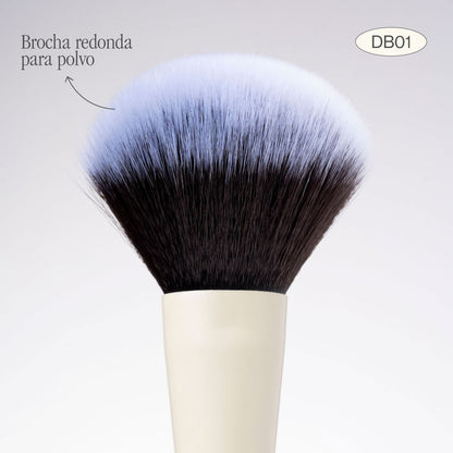 BROCHA DUO POLVO Y RUBOR