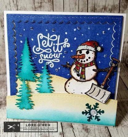 Brutus Monroe - Embossing Powder - Alabaster. Available at Embellish Away located in Bowmanville Ontario Canada. Card example by Lori U'Ren for Brutus Monroe
