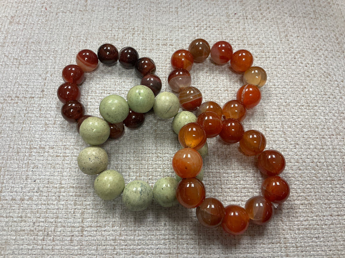 Colorful Bubblegum Beads Bracelet by American Unique Group featuring vibrant round beads on a flexible stretch band.