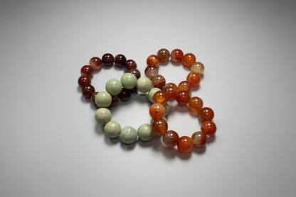 Colorful Bubblegum Beads bracelet by American Unique Group featuring vibrant round beads on a stretchy cord.