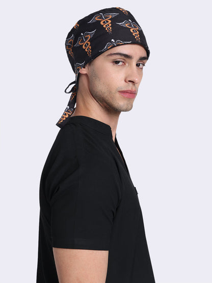 Caduceus Black Unisex Cap 030