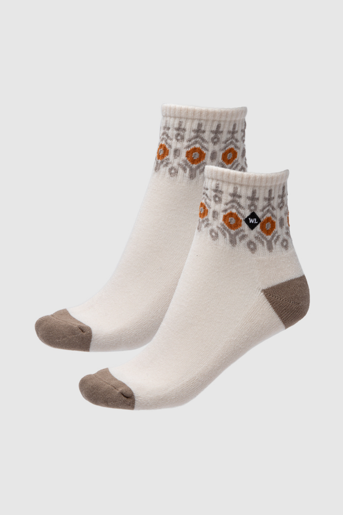 Calcetín Urbano Halo Orgánico Beige