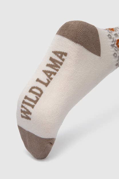 Calcetín Urbano Halo Orgánico Beige
