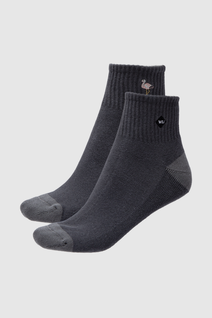 Calcetín Urbano Halo Orgánico Gris