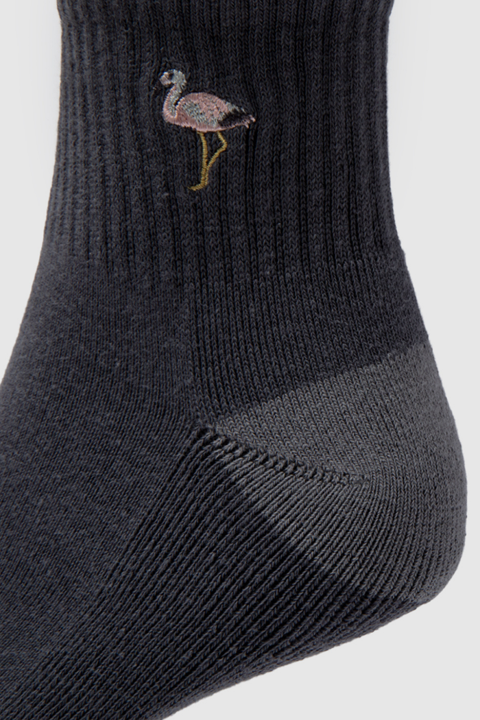 Calcetín Urbano Halo Orgánico Gris