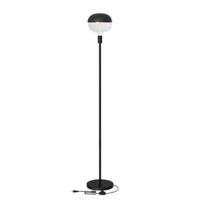 Calex - Floor lamp - E27 - incl. on/off switch - Black