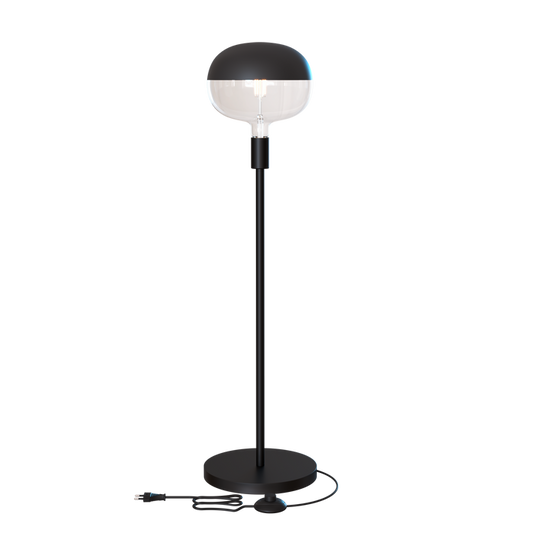 Calex - Table lamp - E27 - incl. on/off switch - Black