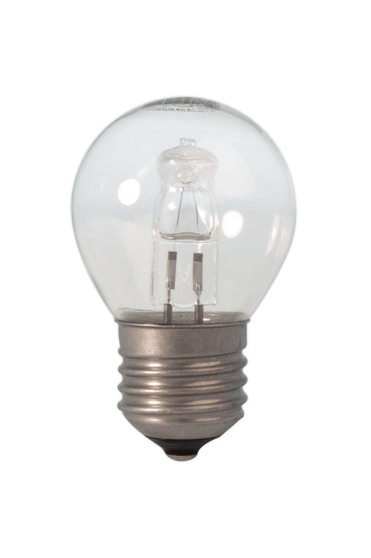Calex Energy Saving Halogen Lamp - E27 - P45 - Clear - 28W