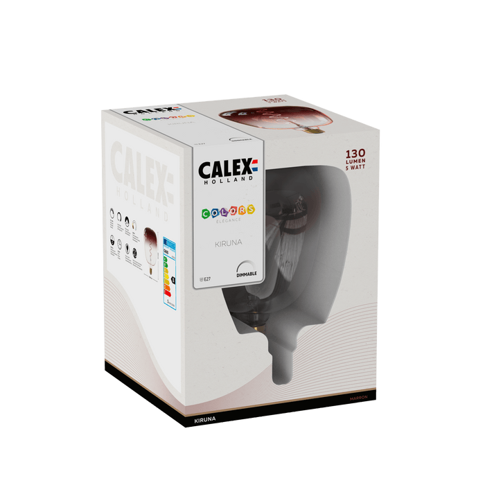 Calex Kiruna LED Bulb - E27 - Marron