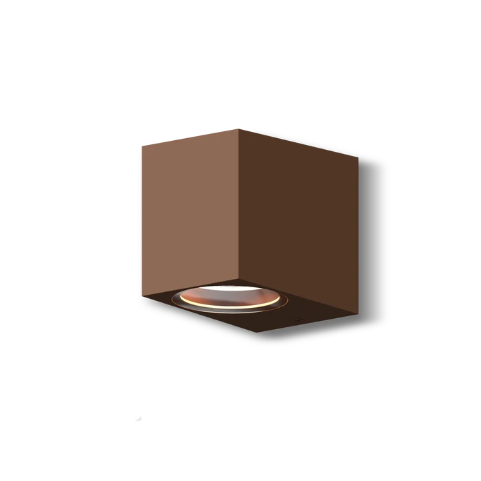Calex Sanremo Wall Light Downlight - GU10 - Rust