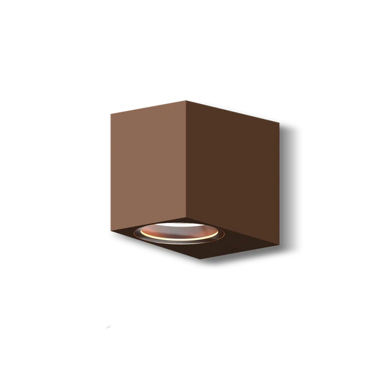 Calex Sanremo Wall Light Downlight - GU10 - Rust