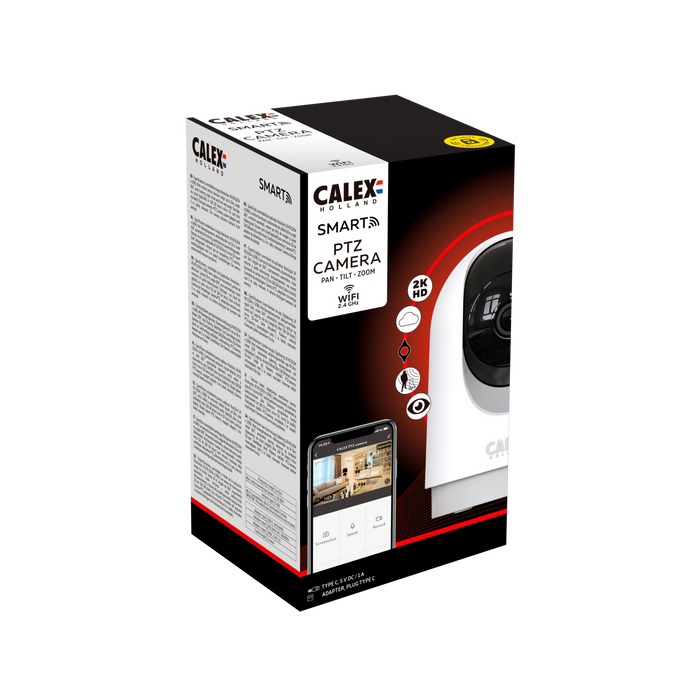 Calex Smart - PTZ Camera - BS plug - USB adapter