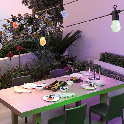 Calex String light - Extendable - Multi color