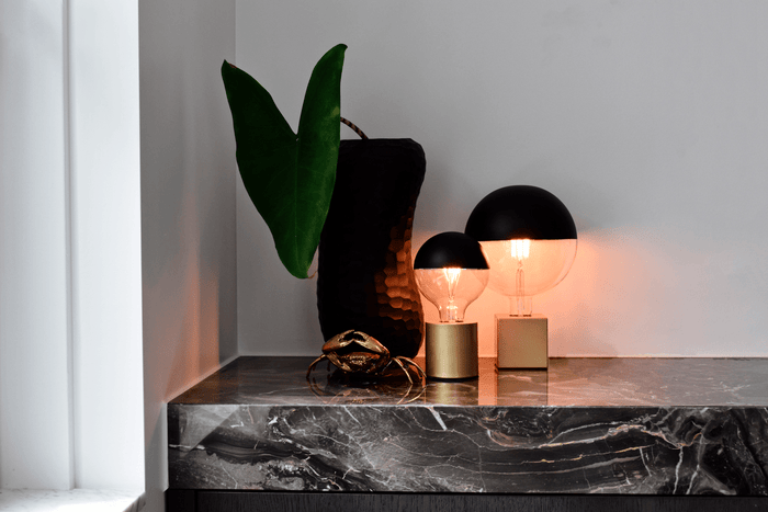 Calex Table Lamp Round - E27 - Gold