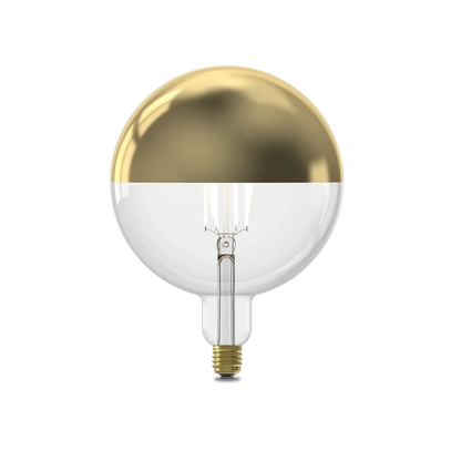 Calex Top mirror Bulb - E27 - Filament - Kalmar - Gold