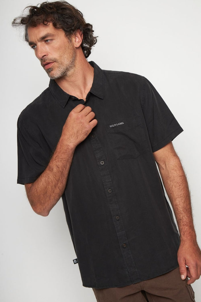 Camisa Jim Negra Hombre