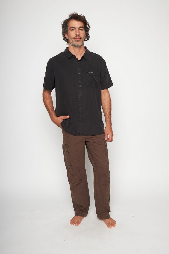 Camisa Jim Negra Hombre