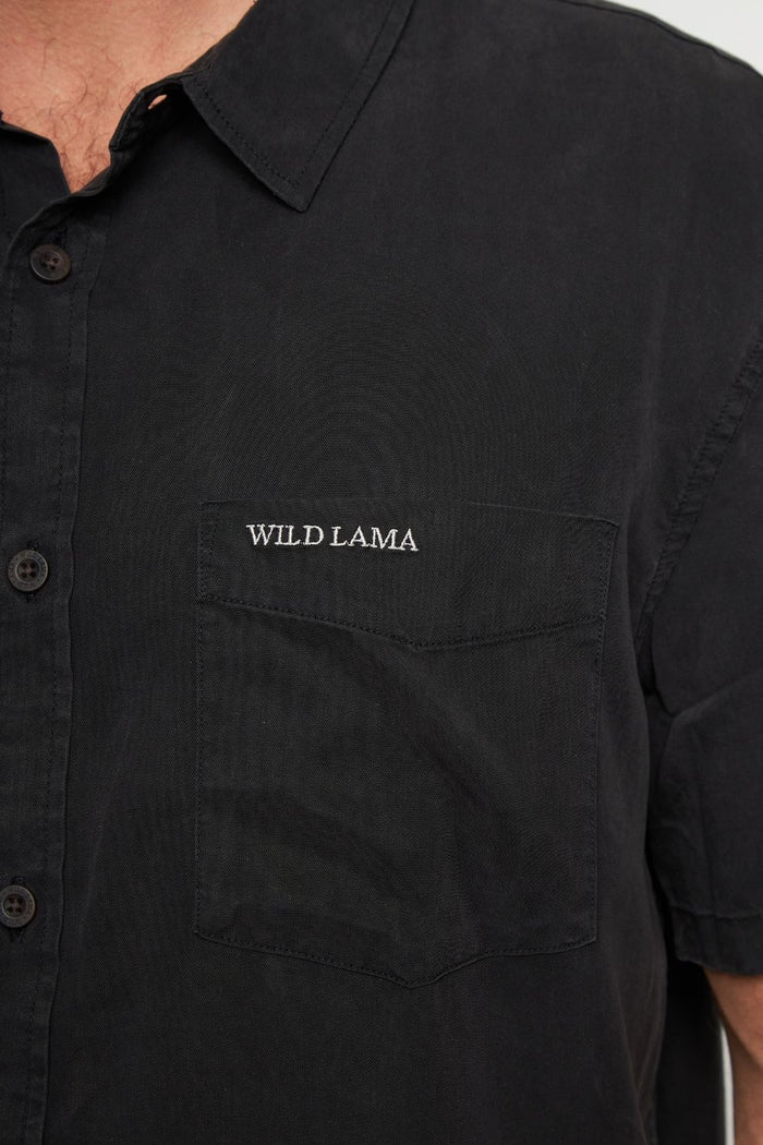Camisa Jim Negra Hombre