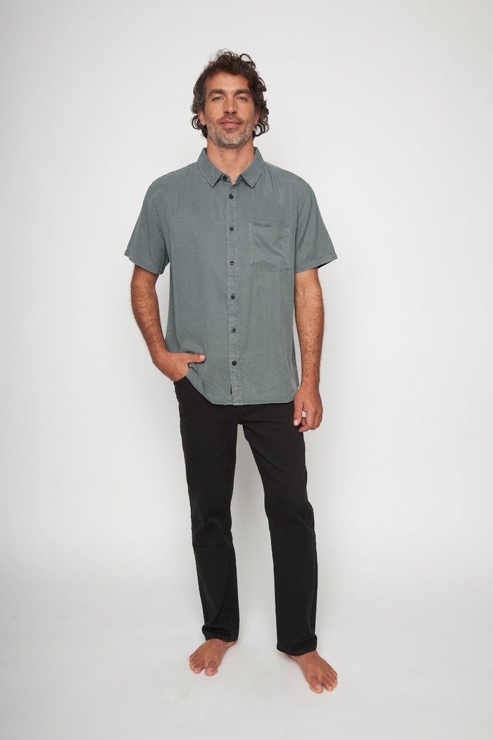Camisa Jim Petróleo Hombre