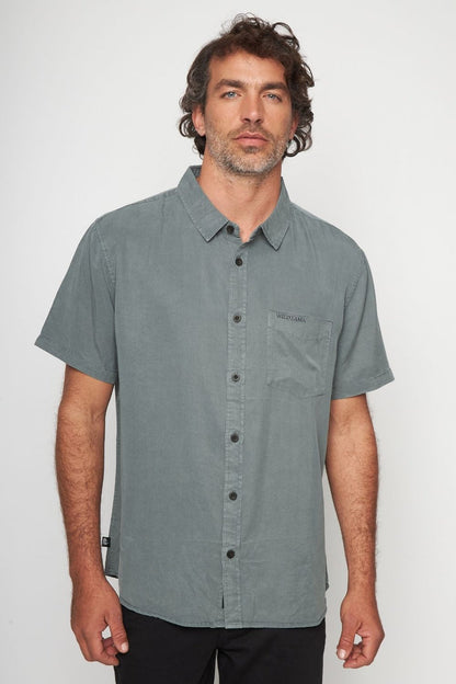 Camisa Jim Petróleo Hombre