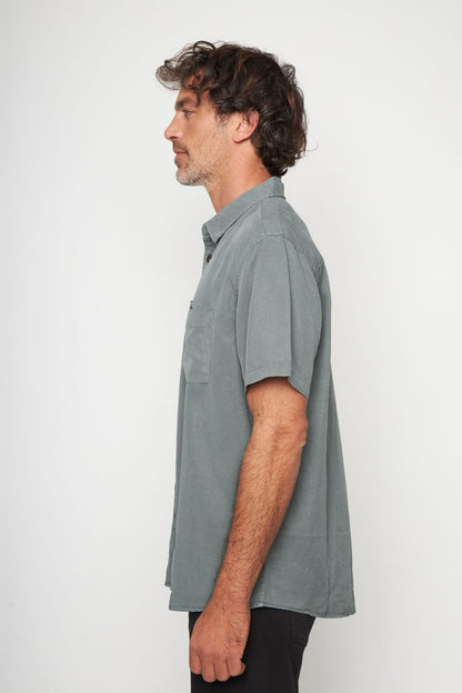 Camisa Jim Petróleo Hombre