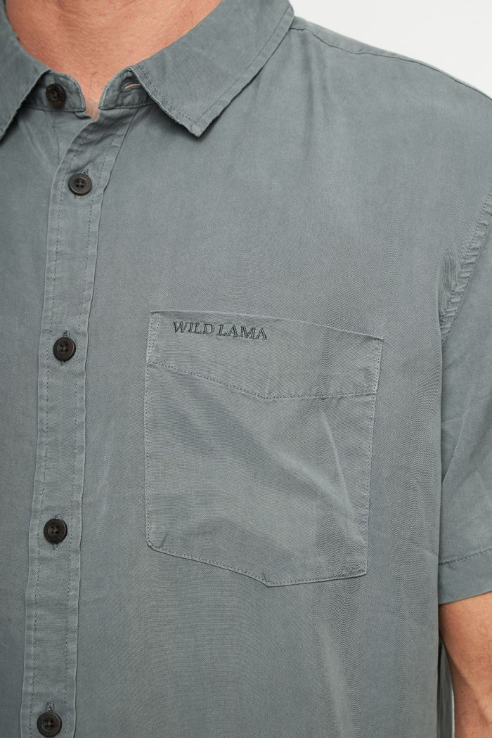 Camisa Jim Petróleo Hombre