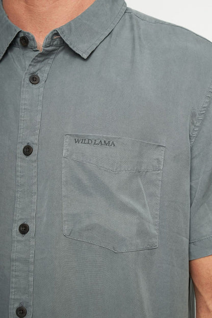 Camisa Jim Petróleo Hombre