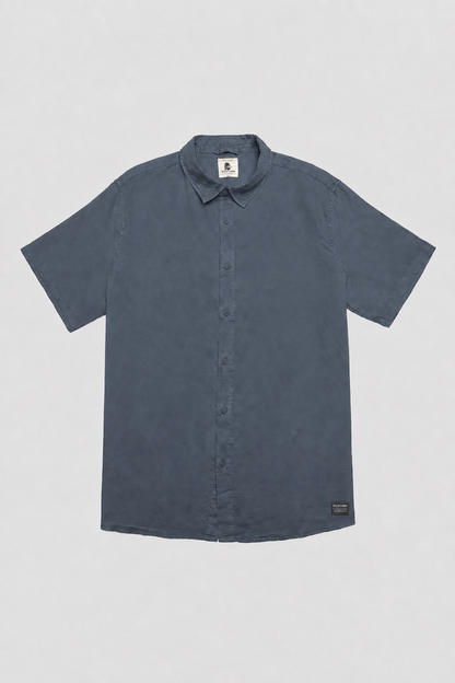 Camisa Pinco Orgánica Azul Hombre