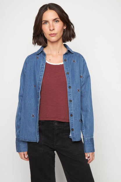 Camisa Tilca Denim Mujer