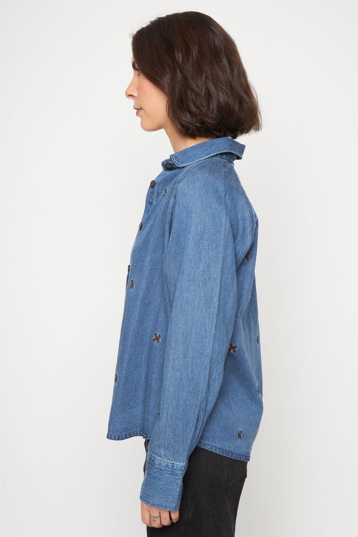 Camisa Tilca Denim Mujer