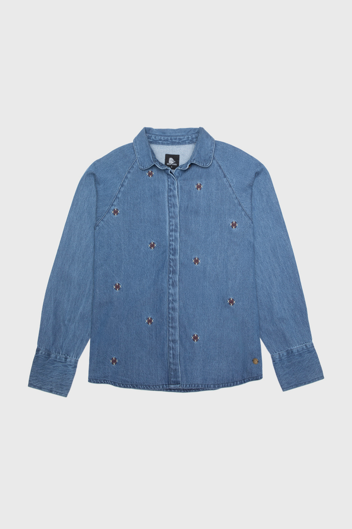Camisa Tilca Denim Mujer