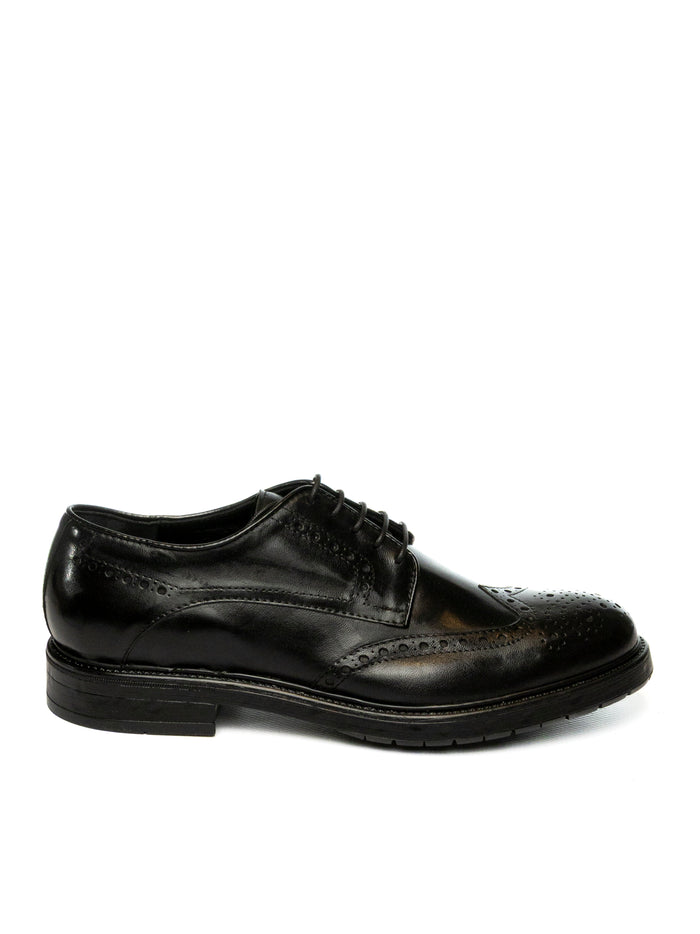 KEBO Canottiere pelle nero 2080 PELLE-NERO