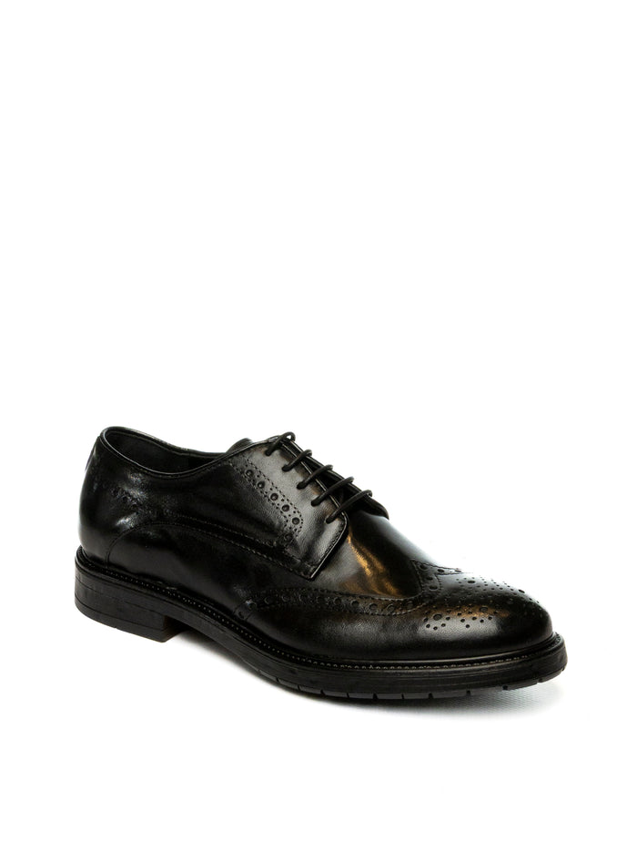 KEBO Canottiere pelle nero 2080 PELLE-NERO