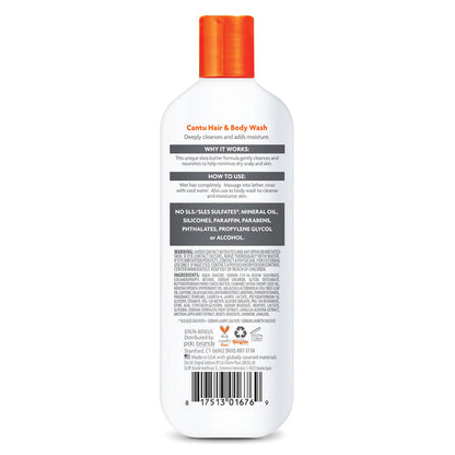 Cantu Men's 3 In 1 Shampoo/Conditioner/Body Wash 13.5oz