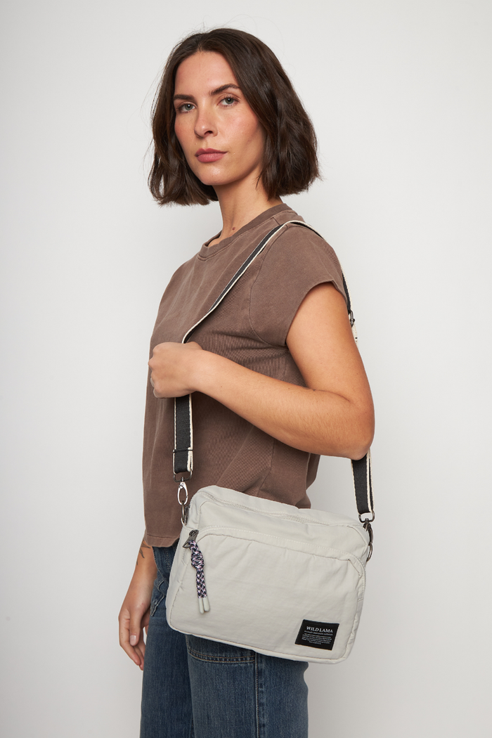Cartera Rina Reciclada Beige