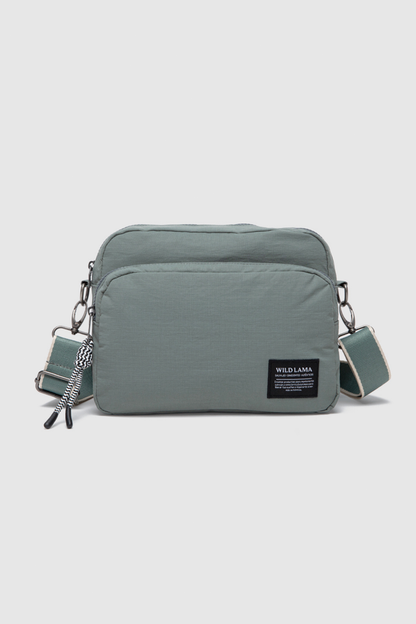 Cartera Rina Reciclada Gris Azulado