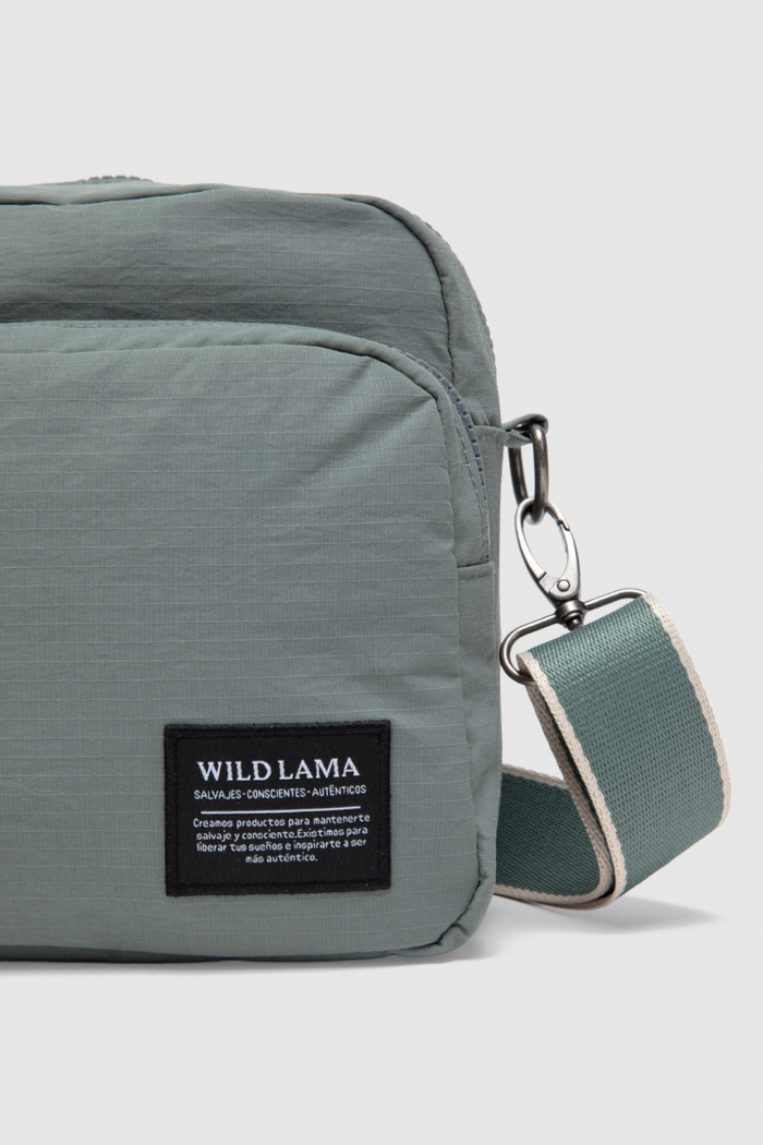 Cartera Rina Reciclada Gris Azulado