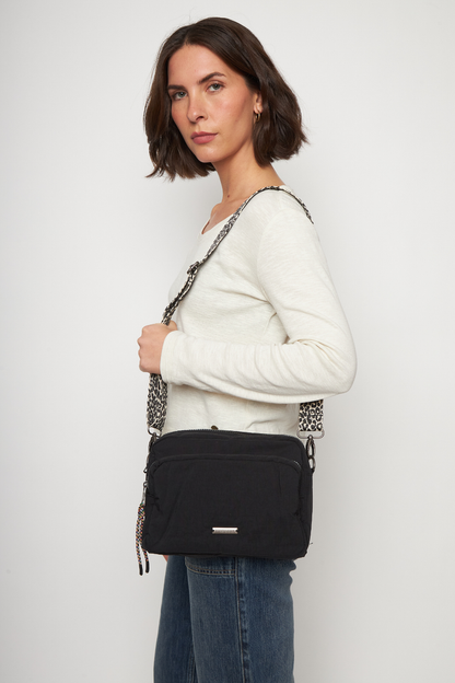 Cartera Rina Reciclada Negro
