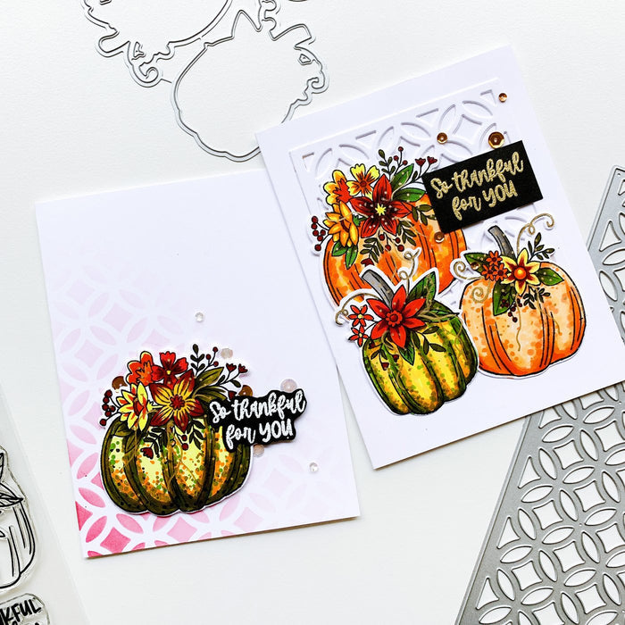 Catherine Pooler - Slimline Die - Sitting Pretty. Like a beautiful woven cane patterned porch seat, the Sitting Pretty Slimline Die will add a textural element of pretty to your next card. This slimline die is formatted to 8.5" x 3.5" base slimline card but can also be added to a traditional card as a background element or even used as a stencil. Available at Embellish Away located in Bowmanville Ontario Canada. Example by Catherine Pooler.
