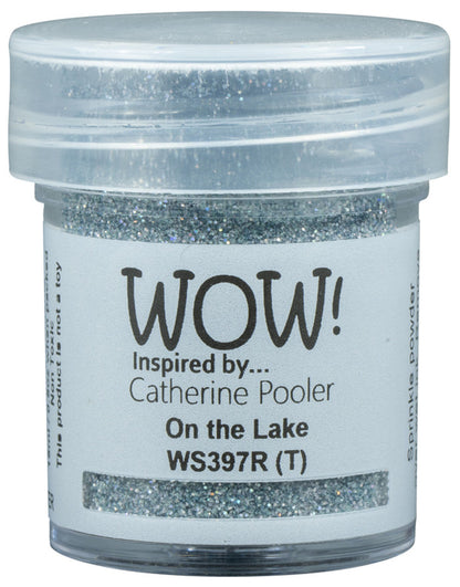 Catherine Pooler - WOW - Special Color Embossing Glitter - Regular - On the Lake. Available at Embellish Away located in Bowmanville Ontario Canada.