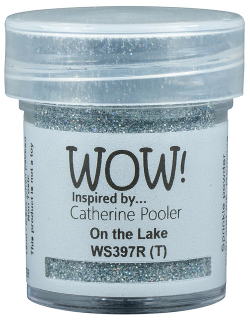 Catherine Pooler - WOW - Special Color Embossing Glitter - Regular - On the Lake. Available at Embellish Away located in Bowmanville Ontario Canada.