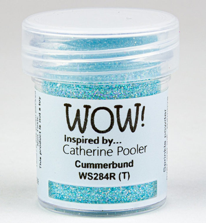 Catherine Pooler - WOW - Special Color Embossing Powder - Regular - Cummerbund. Available at Embellish Away located in Bowmanville Ontario Canada.