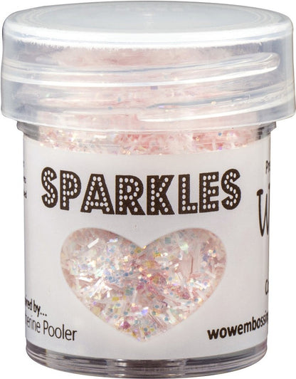 Catherine Pooler - WOW - Special Color Embossing Powder - Sparkles Glitter - Cotton Candy. Available at Embellish Away located in Bowmanville Ontario Canada.