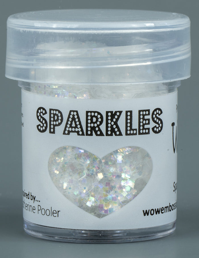 Catherine Pooler - WOW - Special Color Embossing Powder - Sparkles Glitter - Sparkling Sugar. Available at Embellish Away located in Bowmanville Ontario Canada.