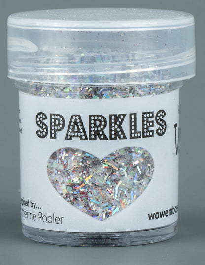 Catherine Pooler - WOW - Special Color Embossing Powder - Sparkles Glitter - Sweethearts. Available at Embellish Away located in Bowmanville Ontario Canada.