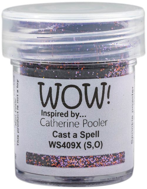 Catherine Pooler - WOW - Special Color Embossing Powder - X - Cast a Spell. Available at Embellish Away located in Bowmanville Ontario Canada.