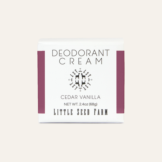 Cedar Vanilla Deodorant Cream